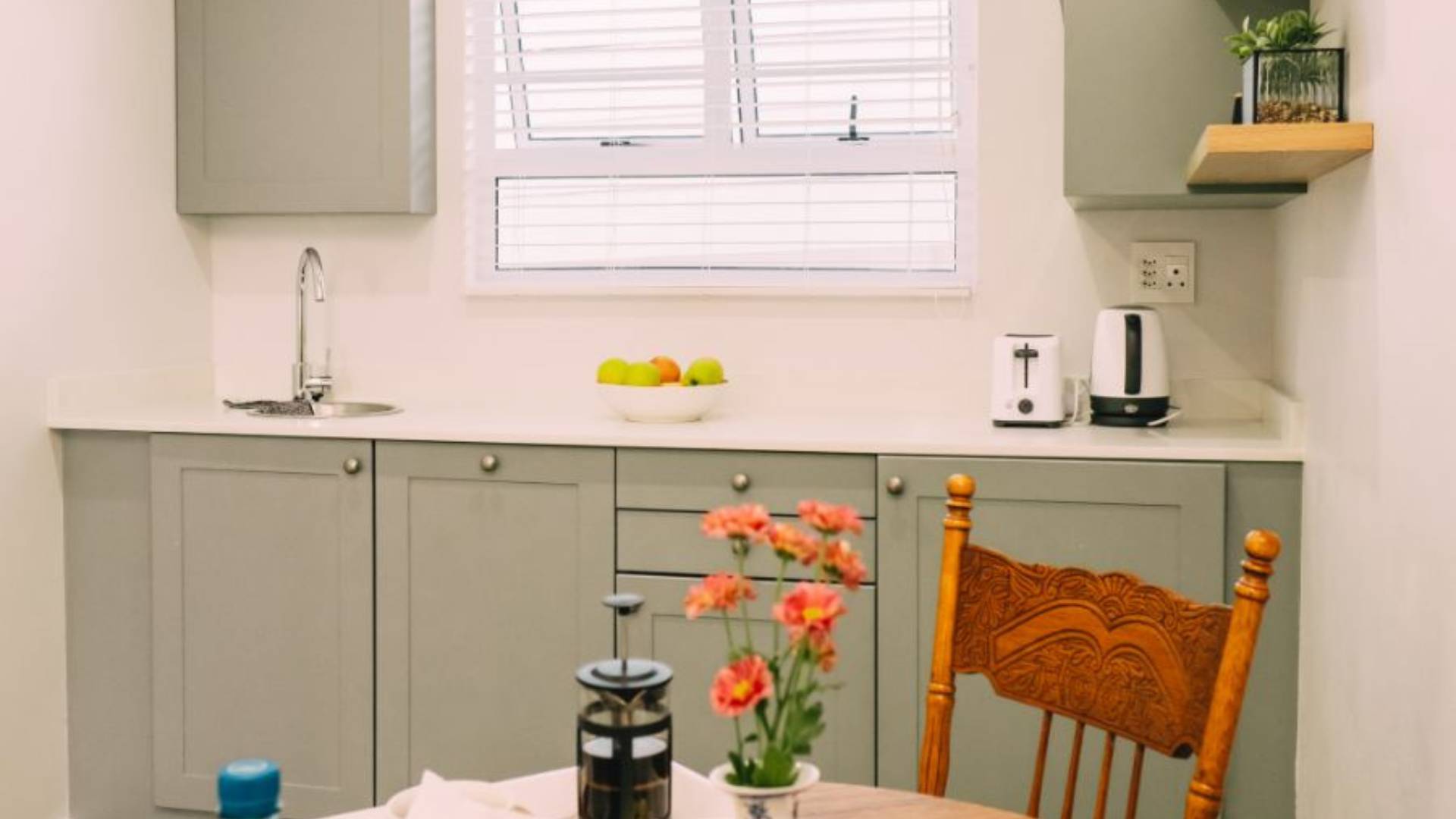 Villa self-catering kitchenette